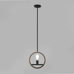 Coupon 🛒 Paradoxial 1-Light Black/Brown Pendant by Yosemite Home Decor 🎁 -NICOR Sales Store black brown yosemite home decor chandeliers 140003125 c3 1000