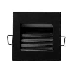 Flash Sale ✔️ Square Black Indoor and Outdoor Integrated LED Landscape Step Light by NICOR 😍 -NICOR Sales Store black nicor path lights stq 10 120 bk 1f 1000
