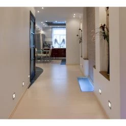 Flash Sale ✔️ Square Black Indoor and Outdoor Integrated LED Landscape Step Light by NICOR 😍 -NICOR Sales Store black nicor path lights stq 10 120 bk 31 1000