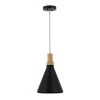 Budget 😀 Noir 1-Light Black Pendant by Yosemite Home Decor ⌛ -NICOR Sales Store black yosemite home decor chandeliers bs27117 64 1000