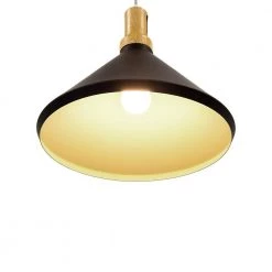 Wholesale ✔️ Noir 1-Light Black Pendant by Yosemite Home Decor 🛒 -NICOR Sales Store black yosemite home decor chandeliers bs27217 1f 1000