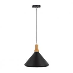 Wholesale ✔️ Noir 1-Light Black Pendant by Yosemite Home Decor 🛒