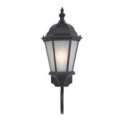 Top 10 🎁 Brielle Collection 2-Light Black Outdoor Wall Lantern Sconce by Yosemite Home Decor 🎉 -NICOR Sales Store black yosemite home decor outdoor sconces fl5124bl 1f 1000