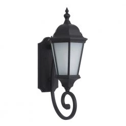 Top 10 🎁 Brielle Collection 2-Light Black Outdoor Wall Lantern Sconce by Yosemite Home Decor 🎉 -NICOR Sales Store black yosemite home decor outdoor sconces fl5124bl 4f 1000