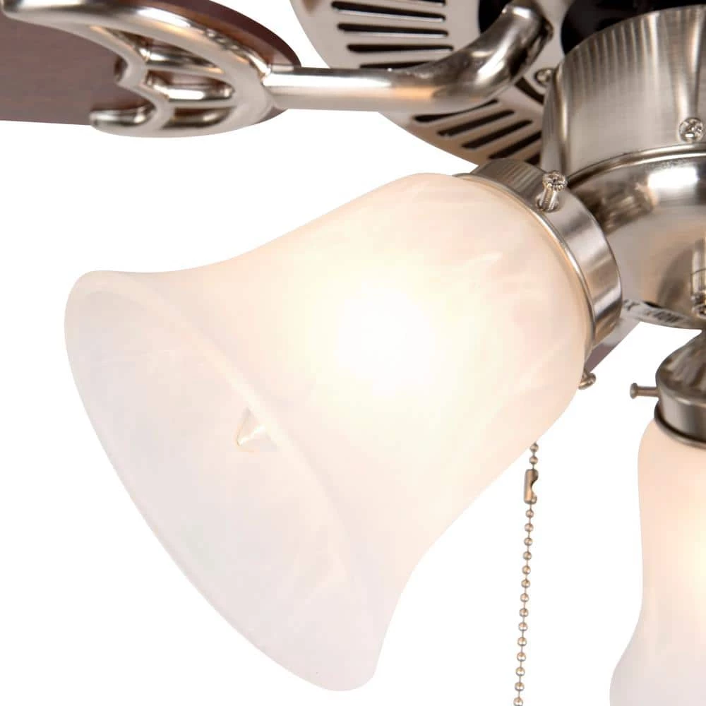 New โค๏ธ Westfield 52 in. Indoor Bright Brush Nickel Ceiling Fan by Yosemite Home Decor ๐ 6 New โค๏ธ Westfield 52 in. Indoor Bright Brush Nickel Ceiling Fan by Yosemite Home Decor ๐ - Image 5