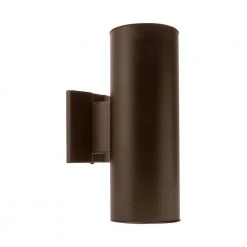 Top 10 🎉 75-Watt 2-Light Bronze Outdoor Wall Lantern Sconce Column Light by NICOR ⌛