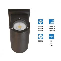 Best Pirce โจ Dorado 200-Watt Equivalent Round Integrated LED Bronze Outdo or Cylinder Up/Down Wall Pack Light, 5000K by NICOR ๐ 16 Best Pirce โจ Dorado 200-Watt Equivalent Round Integrated LED Bronze Outdo or Cylinder Up/Down Wall Pack Light, 5000K by NICOR ๐ -NICOR Sales Store bronze nicor wall pack lights owcr4u1035mv50bz 40 1000