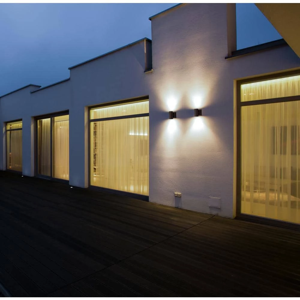 Best Pirce โจ Dorado 200-Watt Equivalent Round Integrated LED Bronze Outdo or Cylinder Up/Down Wall Pack Light, 5000K by NICOR ๐ 12 Best Pirce โจ Dorado 200-Watt Equivalent Round Integrated LED Bronze Outdo or Cylinder Up/Down Wall Pack Light, 5000K by NICOR ๐ - Image 10