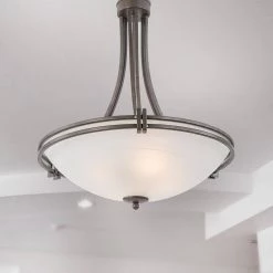 Wholesale ✔️ Sequoia Collection 4-Light Brown Pendant with Frosted Alabaster Glass Shade by Yosemite Home Decor 👏 -NICOR Sales Store brown yosemite home decor chandeliers 98352 4db 31 1000