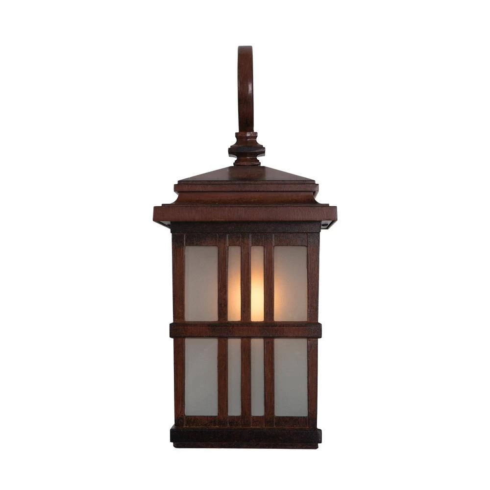 Best Pirce ✔️ Granite Ridge Collection 1-Light Brown Outdoor Wall Lantern Sconce by Yosemite Home Decor 👏 6 Best Pirce ✔️ Granite Ridge Collection 1-Light Brown Outdoor Wall Lantern Sconce by Yosemite Home Decor 👏 - Image 4