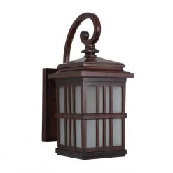 Best Pirce ✔️ Granite Ridge Collection 1-Light Brown Outdoor Wall Lantern Sconce by Yosemite Home Decor 👏 8 Best Pirce ✔️ Granite Ridge Collection 1-Light Brown Outdoor Wall Lantern Sconce by Yosemite Home Decor 👏 -NICOR Sales Store brown yosemite home decor outdoor sconces 4231sdibr 4f 1000