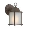 Flash Sale ✨ Tara Collection 1-Light Brown Outdoor Wall Lantern Sconce by Yosemite Home Decor ❤️ -NICOR Sales Store brown yosemite home decor outdoor sconces fl5009br 64 1000