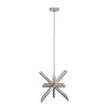 Budget 🛒 Aquarius 1-Light Brush Nickel Modern Geometric Pendant by Yosemite Home Decor ⌛ -NICOR Sales Store brush nickel yosemite home decor chandeliers 120032312 64 1000