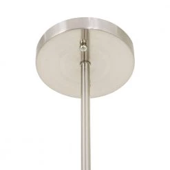 Budget 🛒 Aquarius 1-Light Brush Nickel Modern Geometric Pendant by Yosemite Home Decor ⌛ -NICOR Sales Store brush nickel yosemite home decor chandeliers 120032312 76 1000