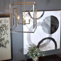 Coupon 🔔 Taurus 4-Light Brushed Nickel Modern Abstract Chandelier by Yosemite Home Decor ✔️ 9 Coupon 🔔 Taurus 4-Light Brushed Nickel Modern Abstract Chandelier by Yosemite Home Decor ✔️ -NICOR Sales Store brushed nickel finish yosemite home decor chandeliers 120035412 31 1000