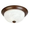 Best reviews of ⌛ Belen 2-Light Dark Brown Flush Mount with White Marble Glass Shade by Yosemite Home Decor 😉 -NICOR Sales Store dark brown yosemite home decor flush mount lights jk102 13db 64 1000