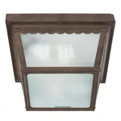 Coupon ✨ Exterior Lighting Series 1-Light Dark Brown Outdoor Wall-Mount Lamp by Yosemite Home Decor ✔️