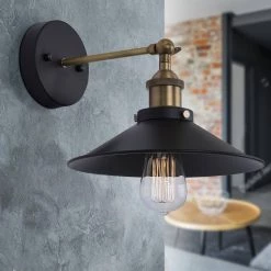 Top 10 🛒 Aharon 1-Light Dark Grey Wall Sconce by Yosemite Home Decor 🥰 -NICOR Sales Store dark grey yosemite home decor wall sconces wl2124w 1gr 31 1000