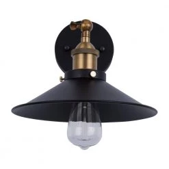 Top 10 🛒 Aharon 1-Light Dark Grey Wall Sconce by Yosemite Home Decor 🥰 -NICOR Sales Store dark grey yosemite home decor wall sconces wl2124w 1gr c3 1000