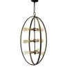 Cheap 👏 Alpha 9-Light Distressed Antique Brass Chandelier by Yosemite Home Decor 😀 -NICOR Sales Store distressed antique brass finish yosemite home decor chandeliers 1200281249 64 1000