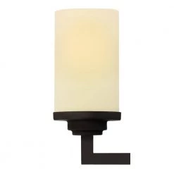 Discount ✔️ Jordan 3-Light Ebony Bronze Vanity Light with Frosted White Glass Shades by Yosemite Home Decor 🎉 -NICOR Sales Store ebony bronze yosemite home decor vanity lighting 130008319 4f 1000