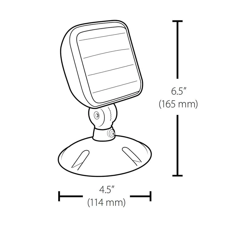 Outlet ๐ 1.2-Watt Wet Location Emergency Gray Integrated LED Remote Emergency Light by NICOR โค๏ธ 5 Outlet ๐ 1.2-Watt Wet Location Emergency Gray Integrated LED Remote Emergency Light by NICOR โค๏ธ - Image 3