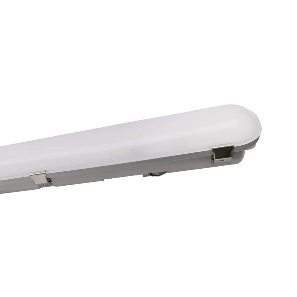 Outlet ๐ VT3(v2) 4 ft. 350-Watt Equivalent Integrated LED Light Grey Vaportite High Output Strip Light Fixture, 5000K by NICOR ๐งจ 3 Outlet ๐ VT3(v2) 4 ft. 350-Watt Equivalent Integrated LED Light Grey Vaportite High Output Strip Light Fixture, 5000K by NICOR ๐งจ