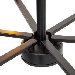 New 🧨 Prairie Oakley 6-Light in Matte Black Chandelier with Glass Shades by Yosemite Home Decor 💯 -NICOR Sales Store matte black yosemite home decor chandeliers 120033844 fa 1000