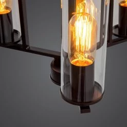 Discount 🎉 3-Light Matte Black Chandelier by Yosemite Home Decor ✨ -NICOR Sales Store matte black yosemite home decor chandeliers 120034344 fa 1000