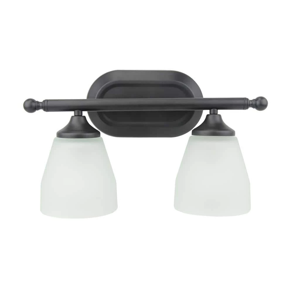 Best reviews of π Jordan 2-Light Matte Black Vanity Light with Frosted White Glass Shades by Yosemite Home Decor π 3 Best reviews of π Jordan 2-Light Matte Black Vanity Light with Frosted White Glass Shades by Yosemite Home Decor π