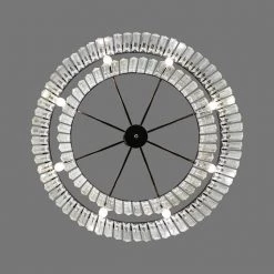 Best reviews of 🔥 Polaris 8-Light Matte Grey Prism Crystal Chandelier by Yosemite Home Decor 🌟 -NICOR Sales Store matte grey yosemite home decor chandeliers 12003787 a0 1000