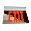 Deals 🤩 EXL2 Series 3.6-Volt Mirrored Integrated LED Emergency Exit Sign with Red Lettering by NICOR 🥰 -NICOR Sales Store mirrored red letters nicor emergency exit lights exl2 10unv al mr r 2 64 1000