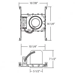 Coupon 👍 5 in. Recessed IC Rated Airtight Housing by NICOR ⭐ -NICOR Sales Store nicor recessed lighting housings 15006a 1f 1000