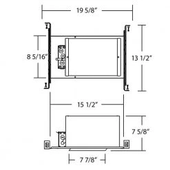Budget 👏 6 in. Super Slope Airtight IC-Rated New Construction Recessed Housing by NICOR 🔔 -NICOR Sales Store nicor recessed lighting housings 17025ssa a0 1000