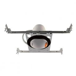 Best deal 😉 4 in. Aluminum LED Recessed New Construction Housing, IC-Rated Airtight IDEAL by NICOR 🔔 -NICOR Sales Store nicor recessed lighting housings 19000a led id 1f 1000