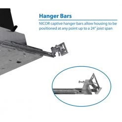 Deals 👍 6 in. Fire Rated New Construction Recessed Housing with IDEAL Quick Connect by NICOR 🛒 12 Deals 👍 6 in. Fire Rated New Construction Recessed Housing with IDEAL Quick Connect by NICOR 🛒 -NICOR Sales Store nicor recessed lighting housings efh6 led a0 1000