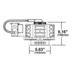 Brand new 🧨 ADL4 4 in. 15-Watt Housing Required New Construction Architectural Integrated LED Recessed Light Kit, 3500K by NICOR 🥰 -NICOR Sales Store nicor recessed lighting kits adl4 1015 unv 35k 44 1000
