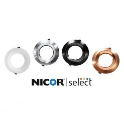 Discount ✔️ CLR-Select 8 in. Nickel High Output Commercial Canless Integrated LED Downlight Kit by NICOR 😍 -NICOR Sales Store nicor recessed lighting kits clr82hwrvs9nk 44 1000