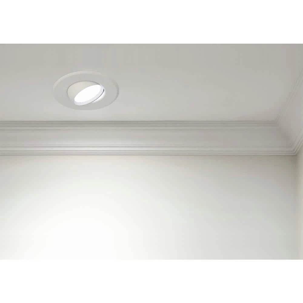 Brand new โญ DLR Series 6 in. White (2700K) Dimmable LED Retrofit Recessed Eyeball Trim Kit, 94 CRI by NICOR ๐งจ 10 Brand new โญ DLR Series 6 in. White (2700K) Dimmable LED Retrofit Recessed Eyeball Trim Kit, 94 CRI by NICOR ๐งจ - Image 8