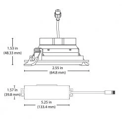 Brand new 🛒 2 in. Oil-Rubbed Bronze 2700K Remodel IC-Rated Recessed Integrated LED Gimbal Downlight Kit by NICOR 😉 -NICOR Sales Store nicor recessed lighting kits dgd211202krdob fa 1000