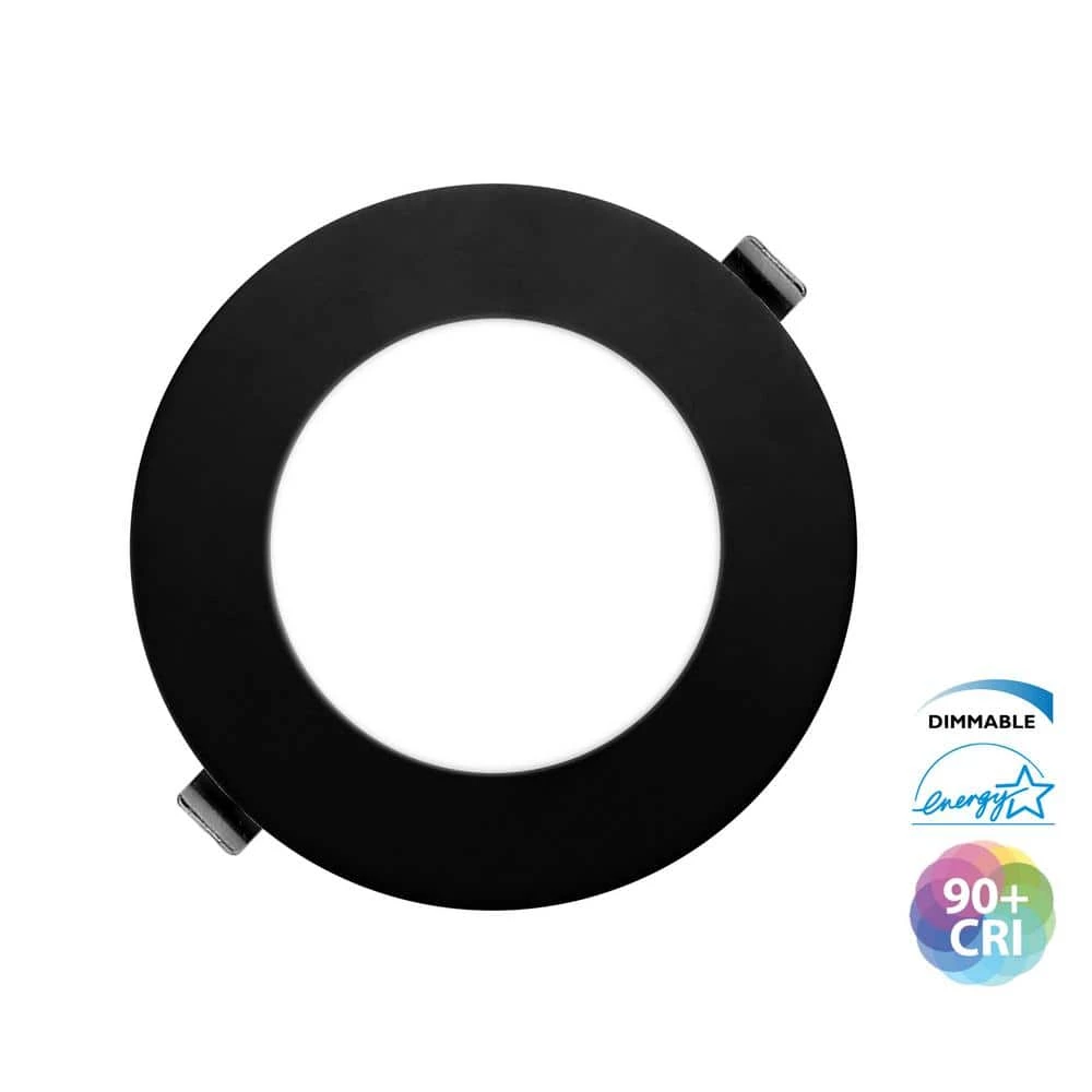 Hot Sale β DLE4 Selectable 4 in. Black Remodel LED Downlight Kit by NICOR π 5 Hot Sale β DLE4 Selectable 4 in. Black Remodel LED Downlight Kit by NICOR π - Image 3