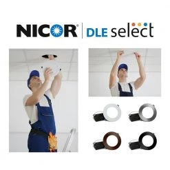 Hot Sale β DLE4 Selectable 4 in. Black Remodel LED Downlight Kit by NICOR π 25 Hot Sale β DLE4 Selectable 4 in. Black Remodel LED Downlight Kit by NICOR π -NICOR Sales Store nicor recessed lighting kits dle43120srdbk 44 1000