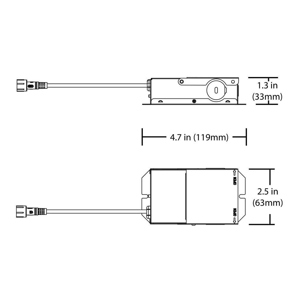 Hot Sale β DLE4 Selectable 4 in. Black Remodel LED Downlight Kit by NICOR π 14 Hot Sale β DLE4 Selectable 4 in. Black Remodel LED Downlight Kit by NICOR π - Image 12