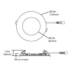 Hot Sale β DLE4 Selectable 4 in. Black Remodel LED Downlight Kit by NICOR π 26 Hot Sale β DLE4 Selectable 4 in. Black Remodel LED Downlight Kit by NICOR π -NICOR Sales Store nicor recessed lighting kits dle43120srdbk fa 1000