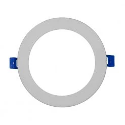 Best Sale 🎉 6 in. Round 2700K Remodel IC-Rated Recessed Integrated LED Edge Lit Downlight Kit by NICOR 😀 -NICOR Sales Store nicor recessed lighting kits dle621202krdwh c3 1000