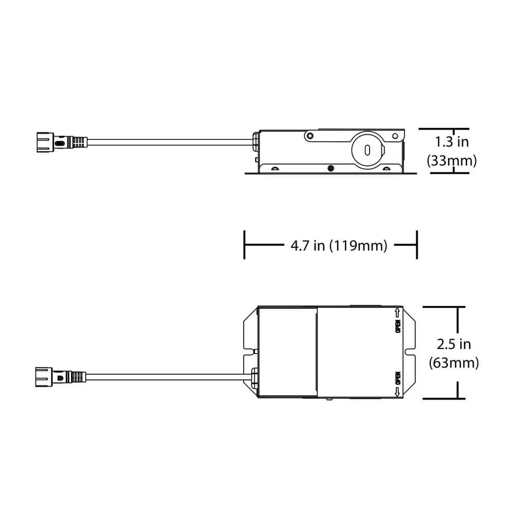 Flash Sale 🥰 DLE6 Round 6 in. Selectable IC-Rated Integrated LED Recessed Downlight Trim Kit by NICOR 🥰 15 Flash Sale 🥰 DLE6 Round 6 in. Selectable IC-Rated Integrated LED Recessed Downlight Trim Kit by NICOR 🥰 - Image 13