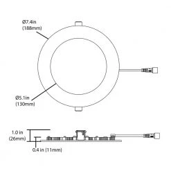 Flash Sale 🥰 DLE6 Round 6 in. Selectable IC-Rated Integrated LED Recessed Downlight Trim Kit by NICOR 🥰 28 Flash Sale 🥰 DLE6 Round 6 in. Selectable IC-Rated Integrated LED Recessed Downlight Trim Kit by NICOR 🥰 -NICOR Sales Store nicor recessed lighting kits dle63120srdwh fa 1000