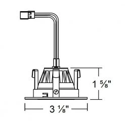 Hot Sale 🔔 2 in. Oil-Rubbed Bronze (3000K) LED Retrofit Recessed Gimbal Trim Kit, 92.4 CRI by NICOR ⌛ 9 Hot Sale 🔔 2 in. Oil-Rubbed Bronze (3000K) LED Retrofit Recessed Gimbal Trim Kit, 92.4 CRI by NICOR ⌛ -NICOR Sales Store nicor recessed lighting kits dlg2 10 120 3k ob 4f 1000