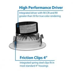 Best reviews of 🧨 D-Series 4 in. White 3000K Dimmable LED Recessed Adjustable Gimbal Downlight Kit by NICOR 🧨 -NICOR Sales Store nicor recessed lighting kits dlg4 10 120 3k wh 1d 1000