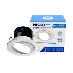 Best reviews of 🧨 D-Series 4 in. White 3000K Dimmable LED Recessed Adjustable Gimbal Downlight Kit by NICOR 🧨 -NICOR Sales Store nicor recessed lighting kits dlg4 10 120 3k wh d4 1000